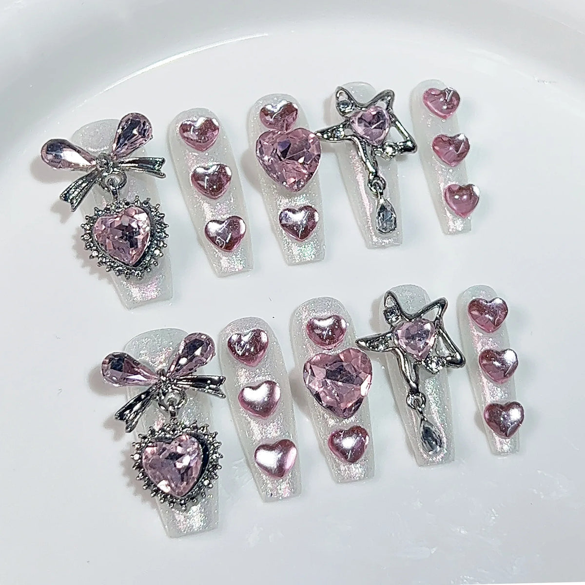 Candy Crush Luxe Press-On Nails-10pcs