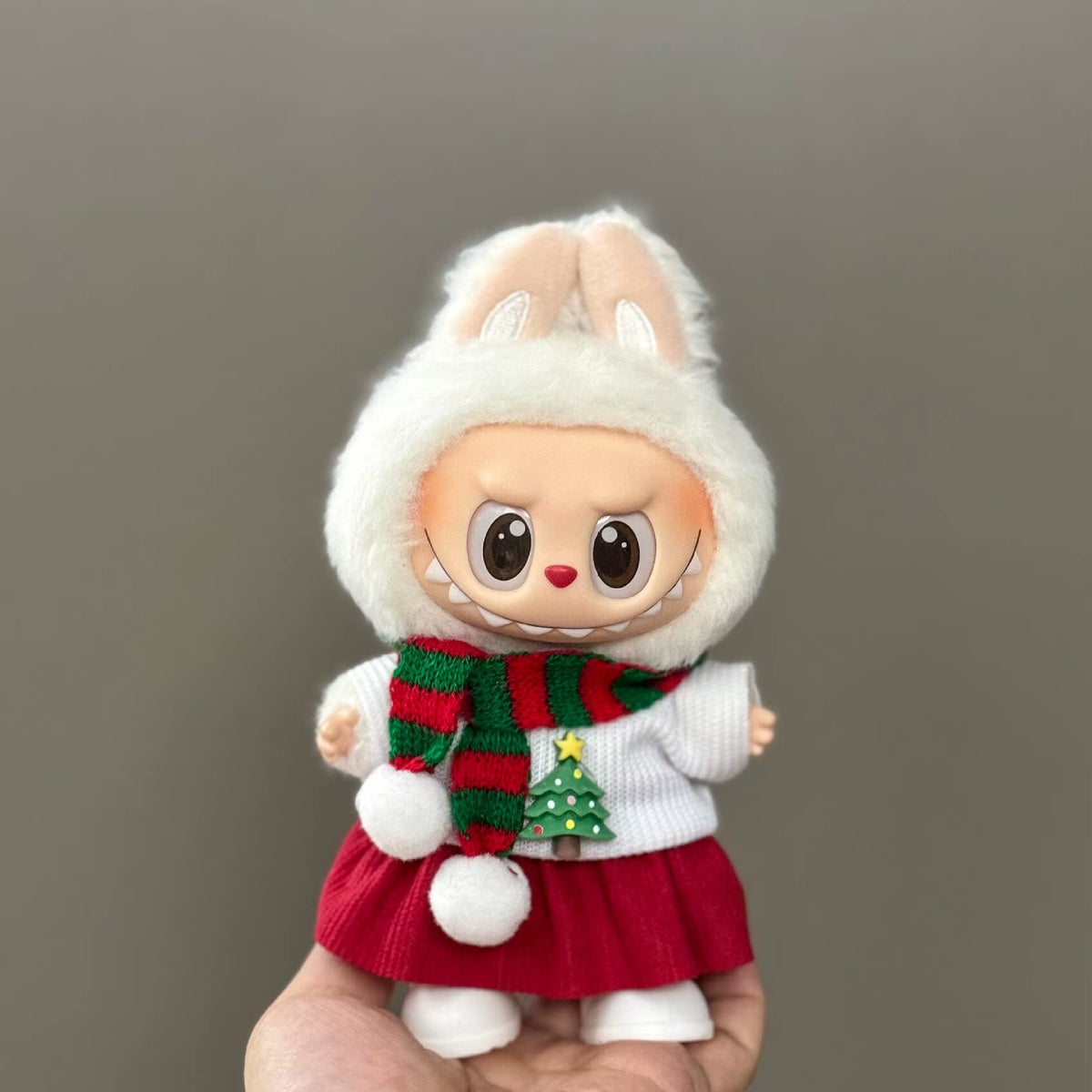 Holiday Cheer Labubu Outfit