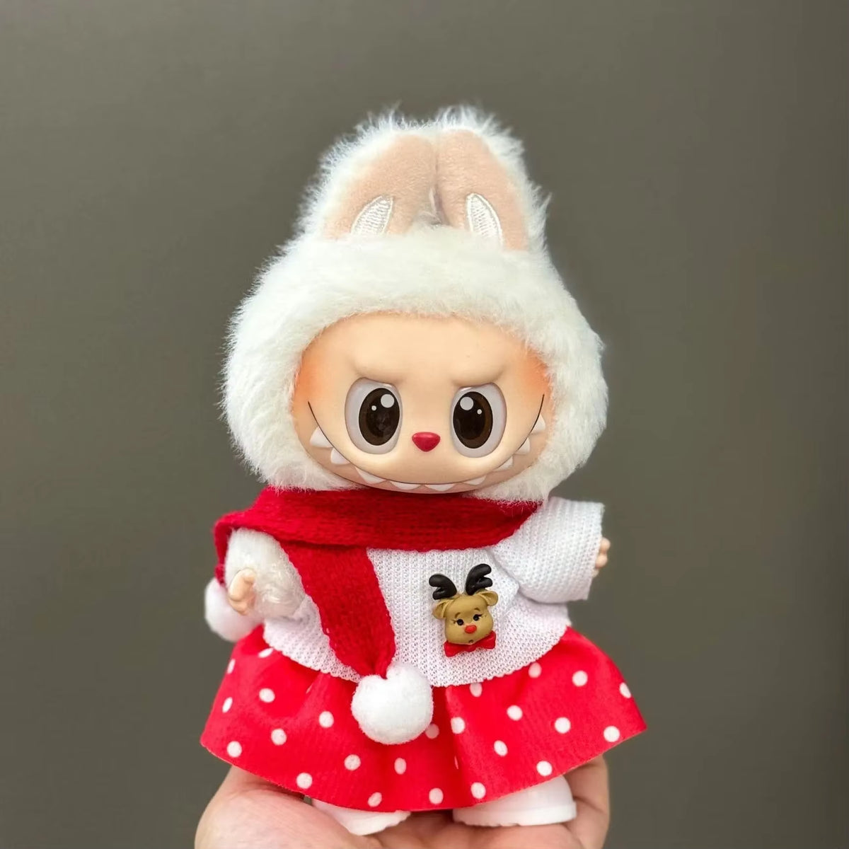Holiday Cheer Labubu Outfit