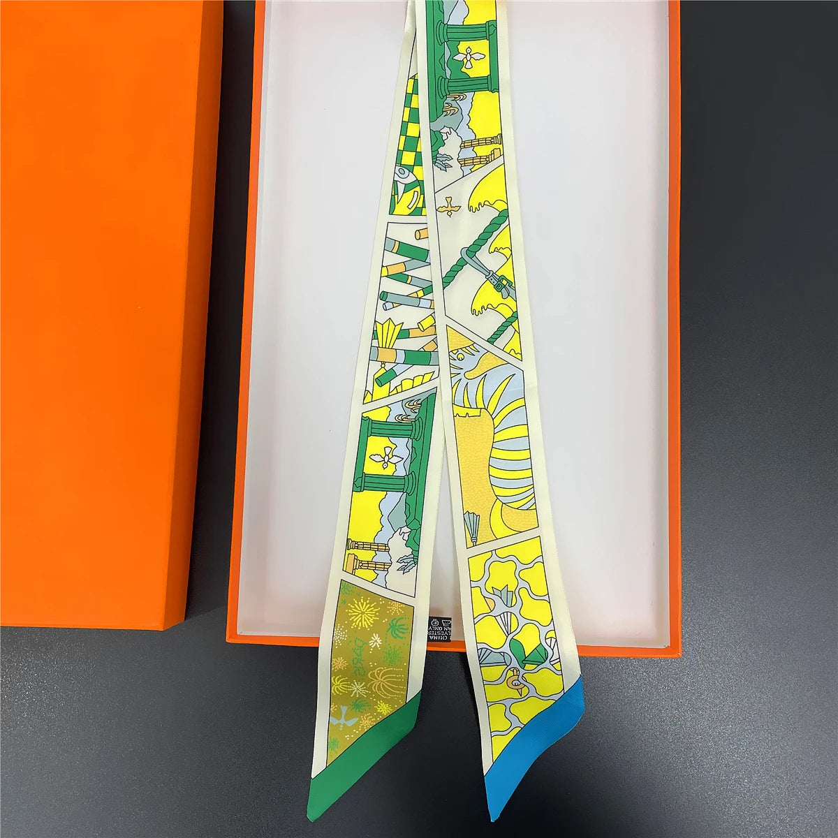 Premium Silk Twilly Ribbon for Hair, Handbags, and Accessories