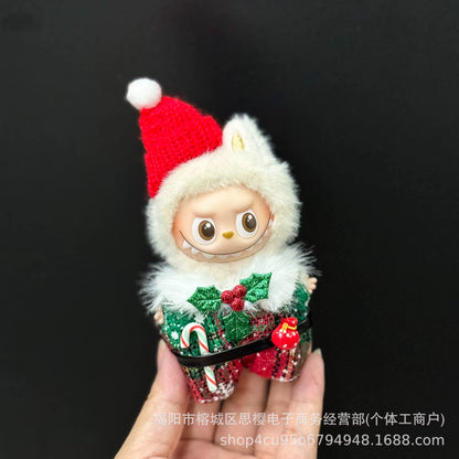 Holiday Cheer Labubu Outfit