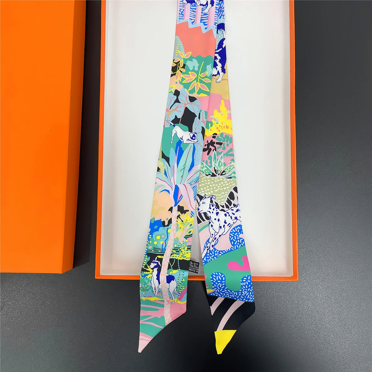 Premium Silk Twilly Ribbon for Hair, Handbags, and Accessories