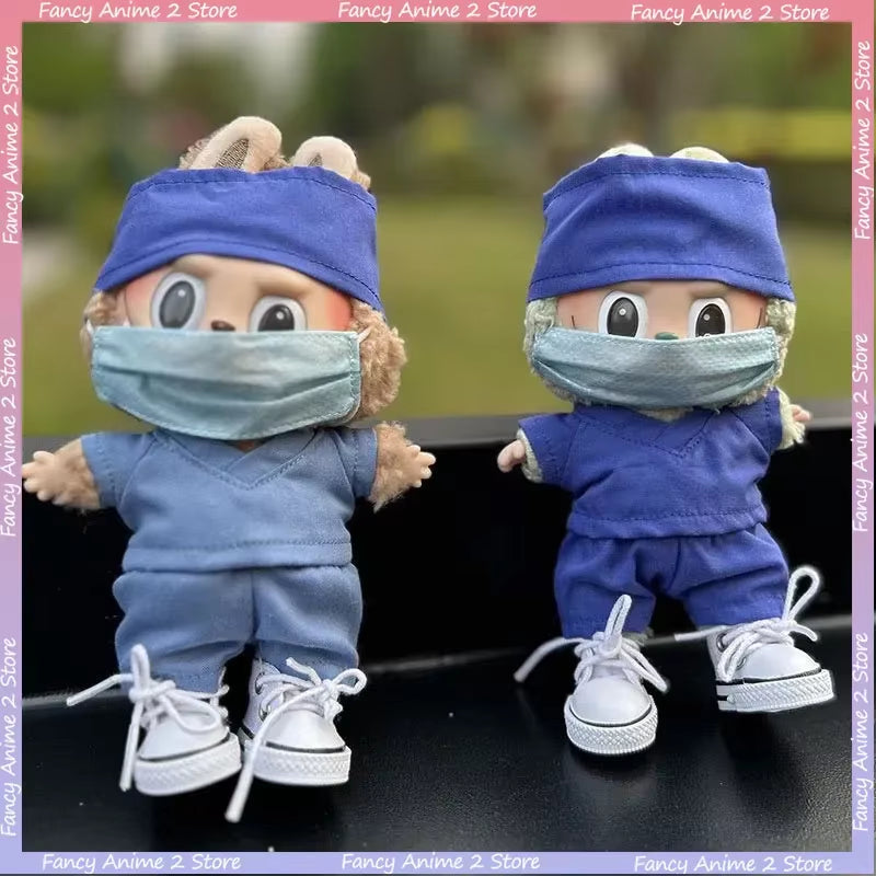 Labubu Healing Heroes – White Coat & Scrubs Hero Set