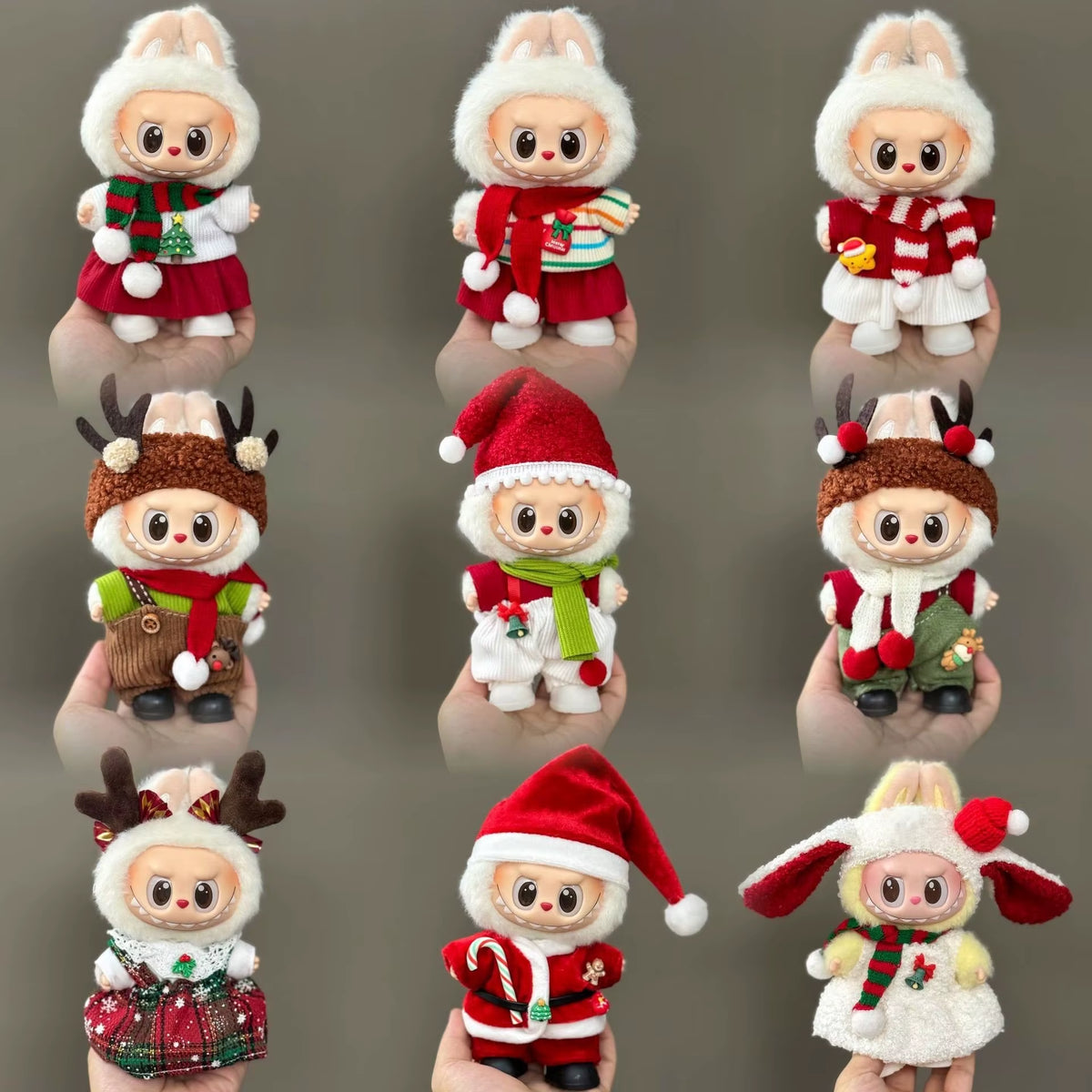 Holiday Cheer Labubu Outfit