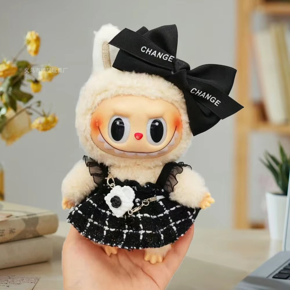 Labubu Luxury Doll Clothes – Designer Outfit & Accessories Pack