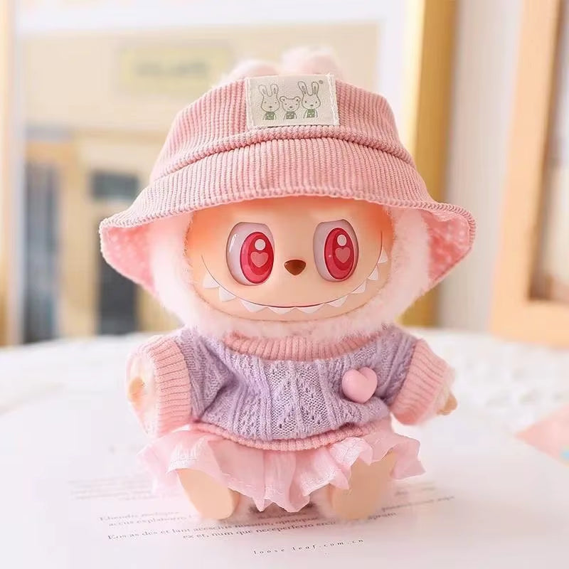 Mini Labubu Idol Outfit – Stylish Clothes & Accessories Set