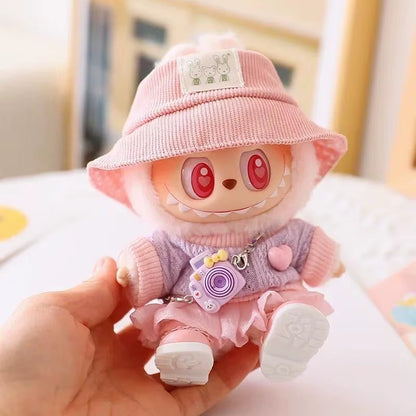 Mini Labubu Idol Outfit – Stylish Clothes & Accessories Set