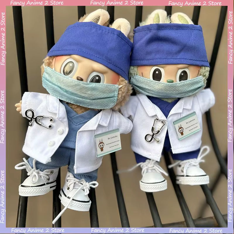 Labubu Healing Heroes – White Coat & Scrubs Hero Set