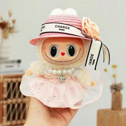 Labubu Luxury Doll Clothes – Designer Outfit & Accessories Pack