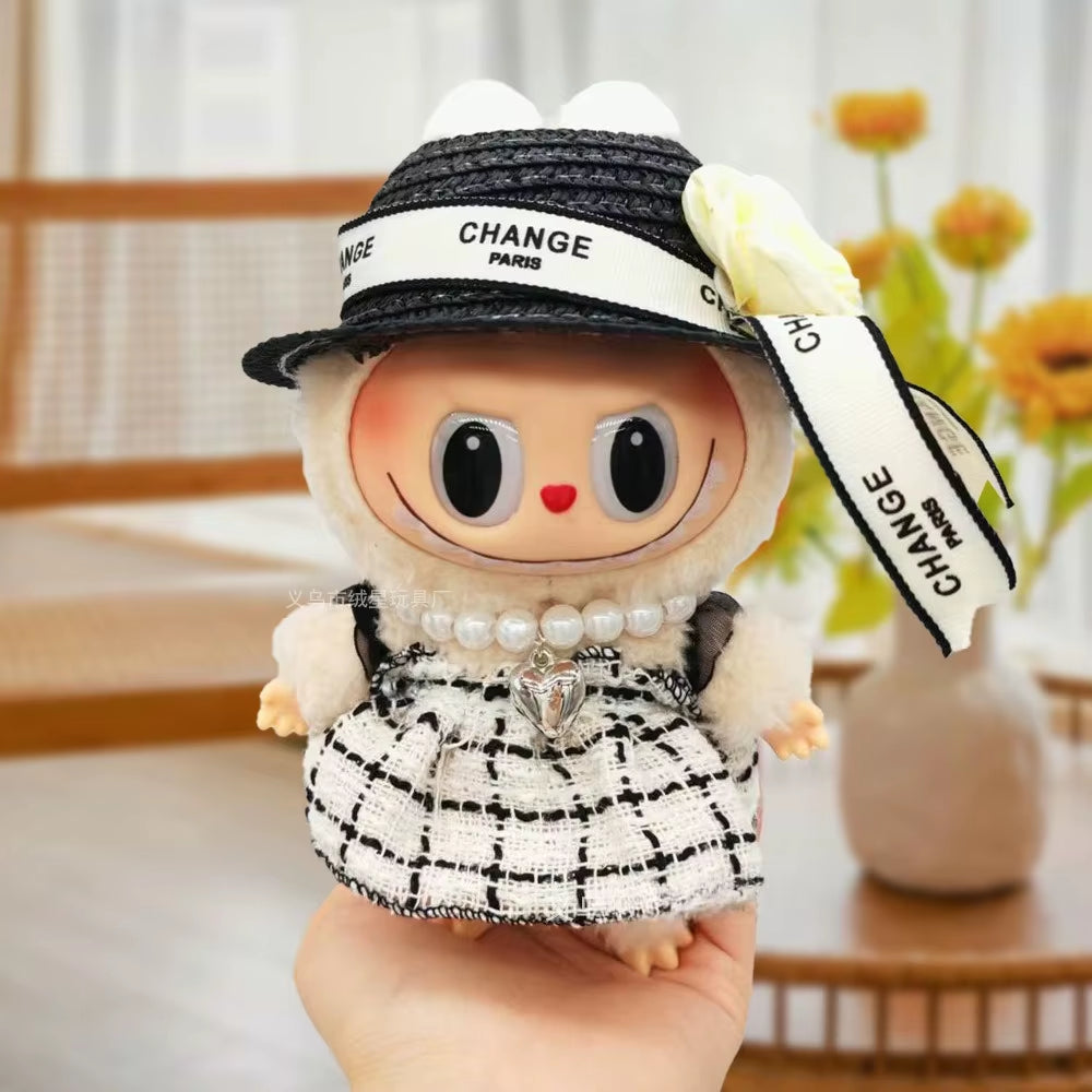 Labubu Luxury Doll Clothes – Designer Outfit & Accessories Pack