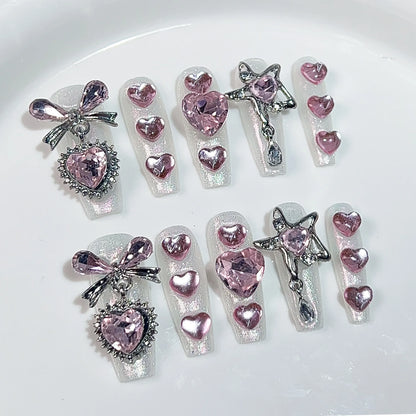 Candy Crush Luxe Press-On Nails-10pcs