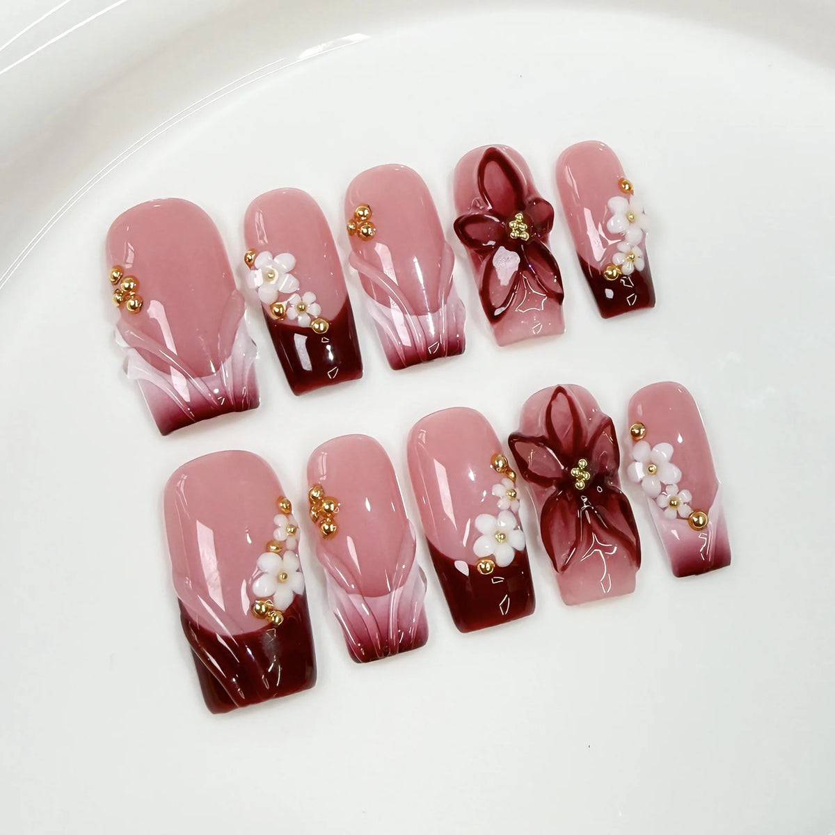 Golden Hour Press-On Nails