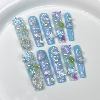 Candy Crush Luxe Press-On Nails-10pcs