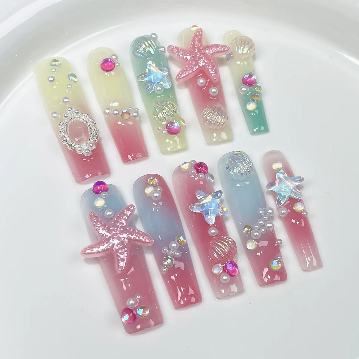 Candy Crush Luxe Press-On Nails-10pcs