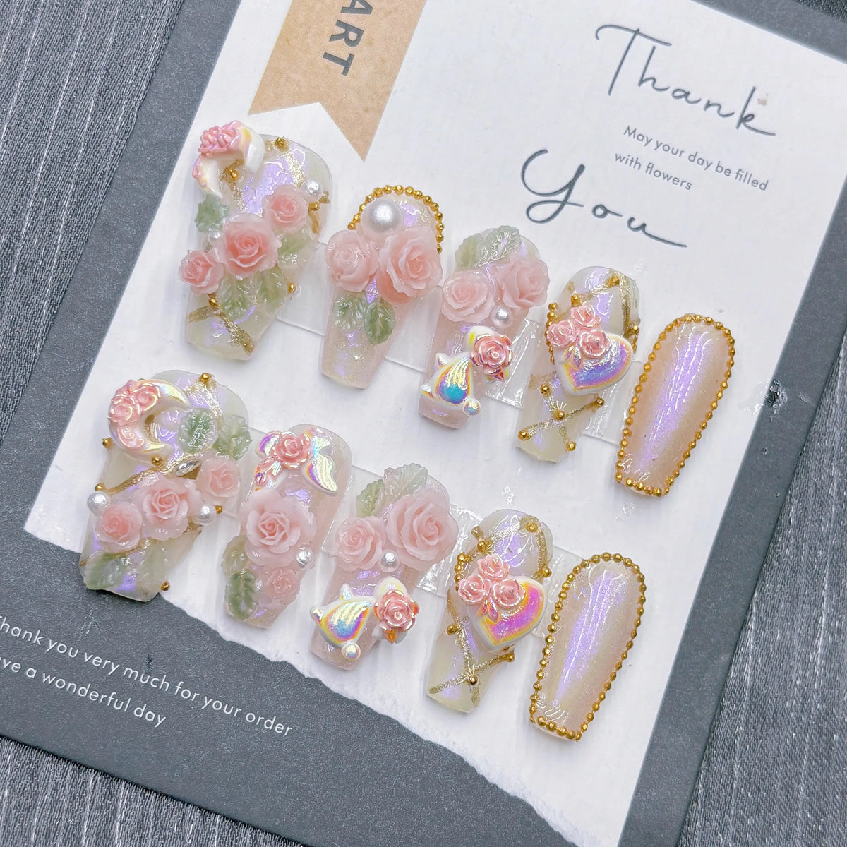 Love in Bloom Press-On Nails