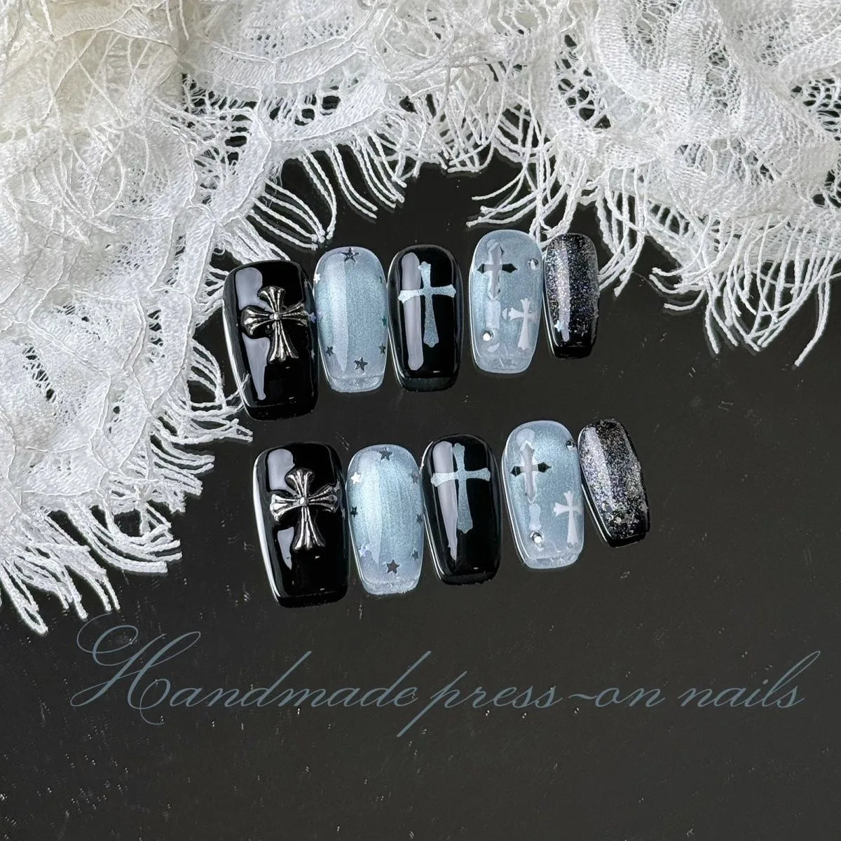 Midnight Affair Press-On Nails