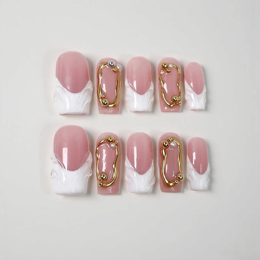Golden Hour Press-On Nails