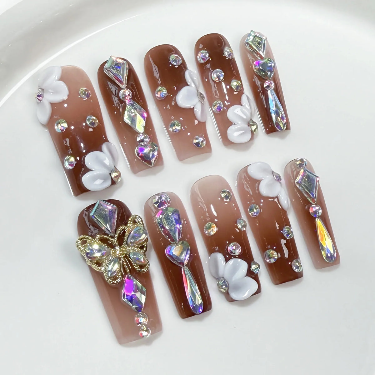 Candy Crush Luxe Press-On Nails-10pcs
