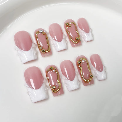 Golden Hour Press-On Nails
