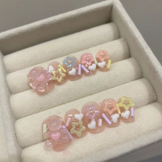 Beary Cute Press-On Nails