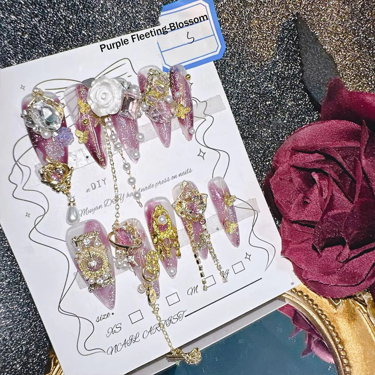 Purple Reign Press-On Nails