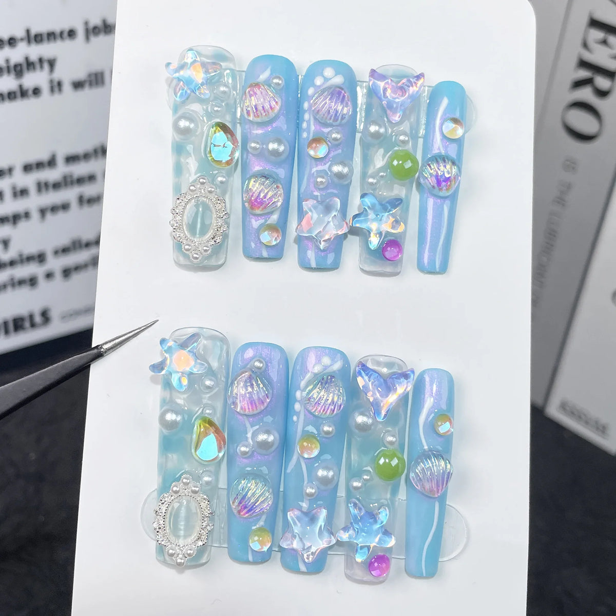 Candy Crush Luxe Press-On Nails-10pcs