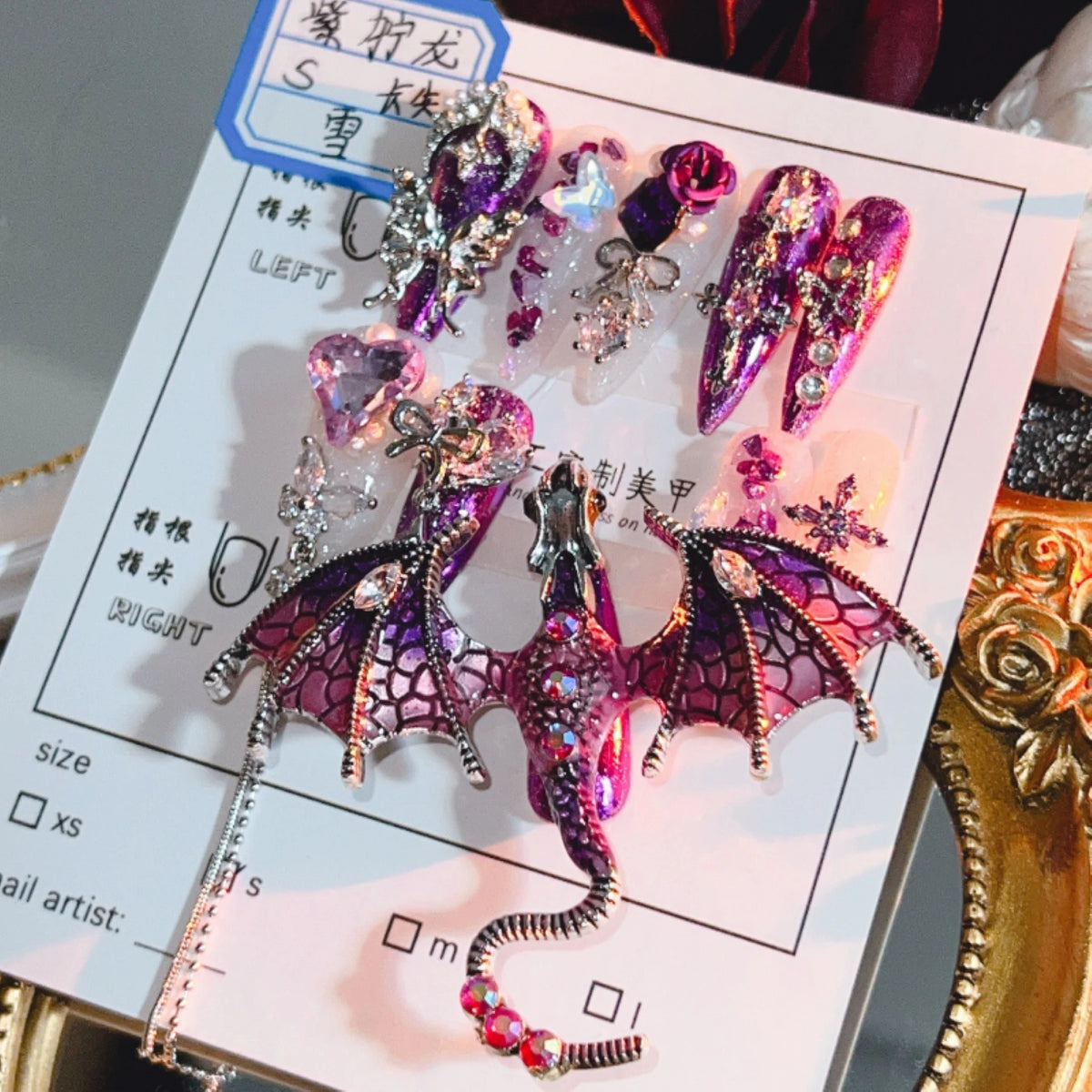 Purple Reign Press-On Nails