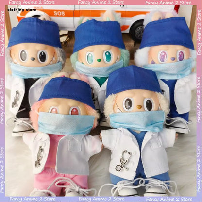 Labubu Healing Heroes – White Coat & Scrubs Hero Set