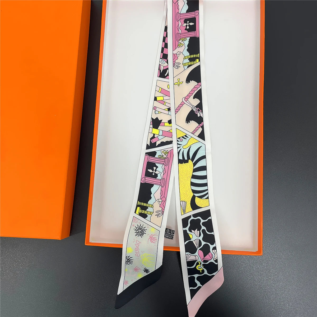 Premium Silk Twilly Ribbon for Hair, Handbags, and Accessories