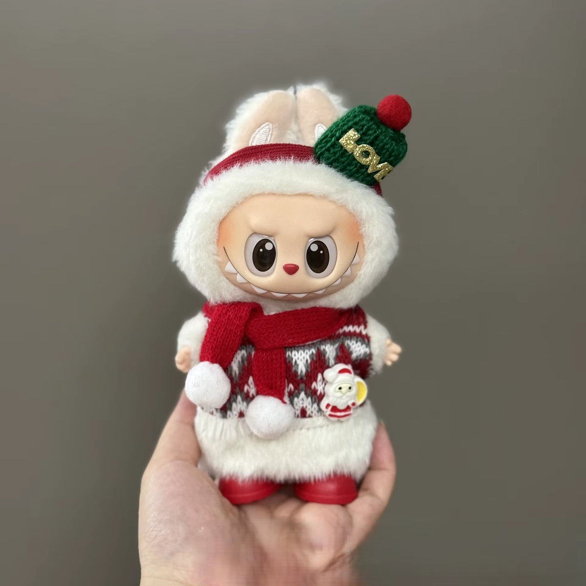 Holiday Cheer Labubu Outfit