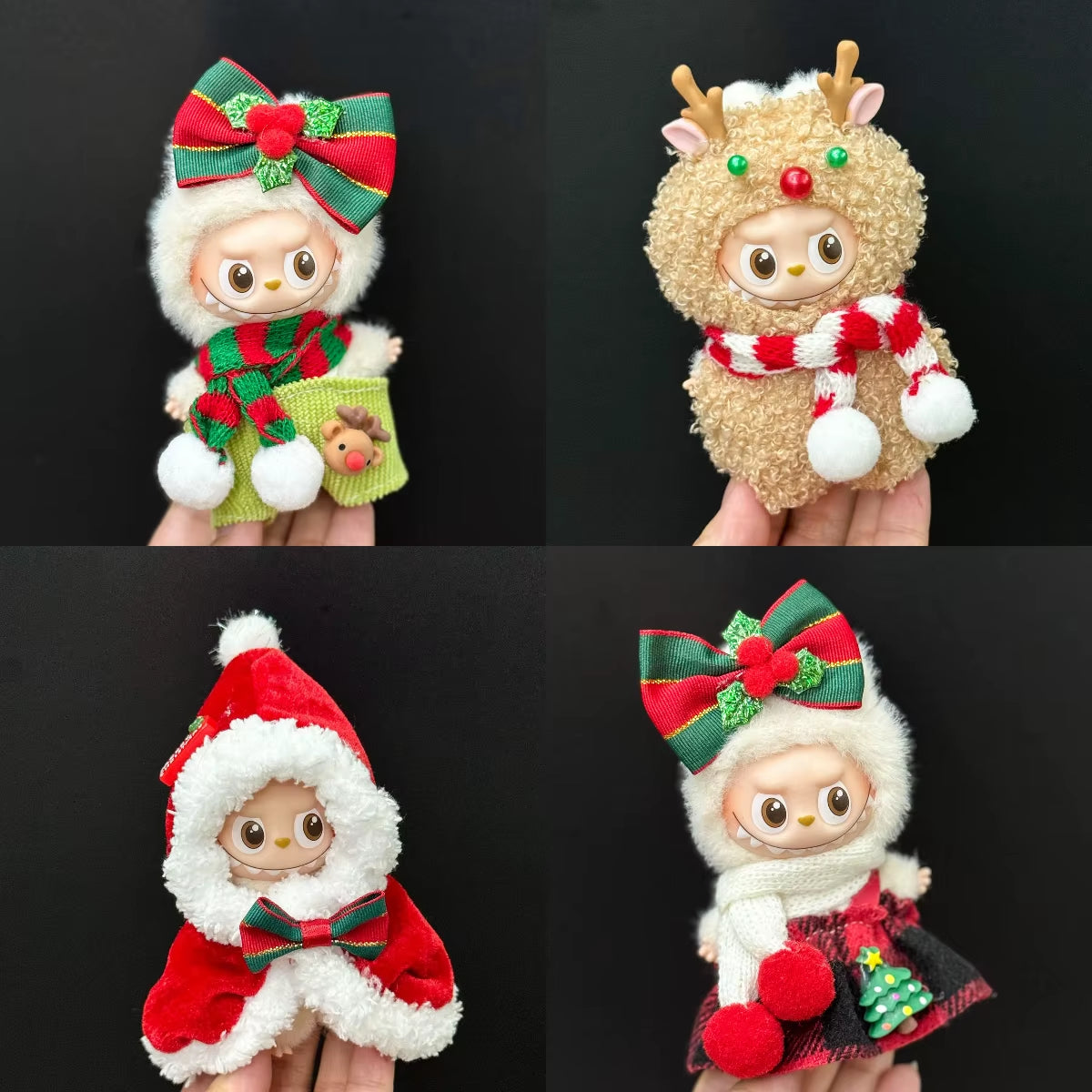 Holiday Cheer Labubu Outfit