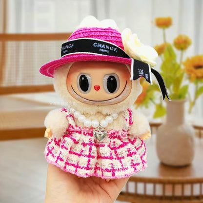 Labubu Luxury Doll Clothes – Designer Outfit & Accessories Pack