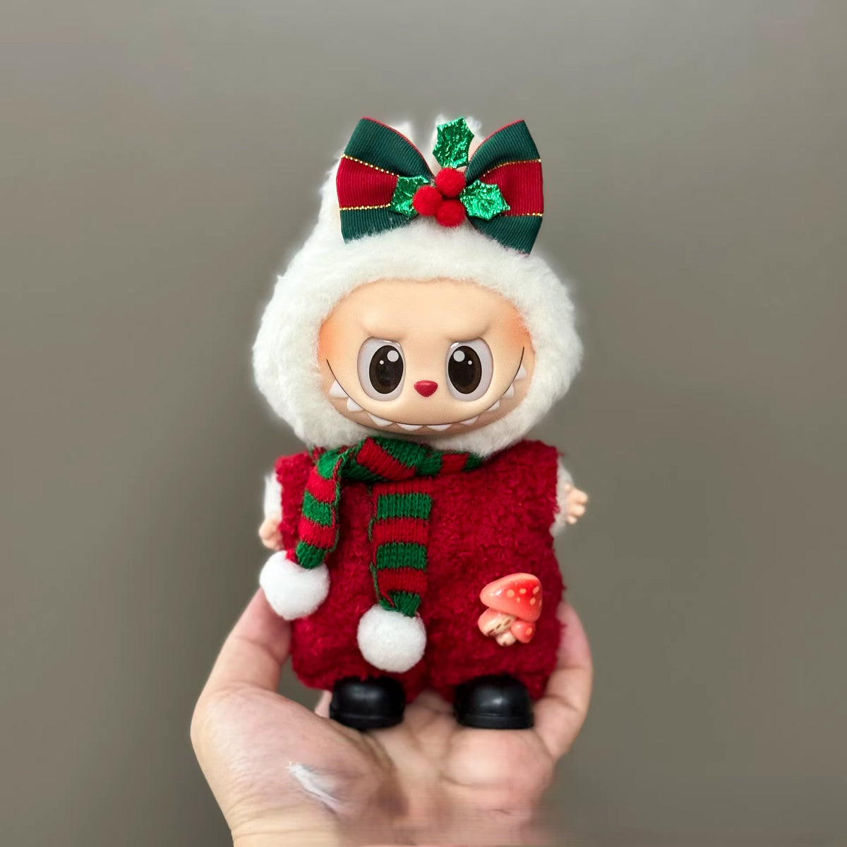 Holiday Cheer Labubu Outfit