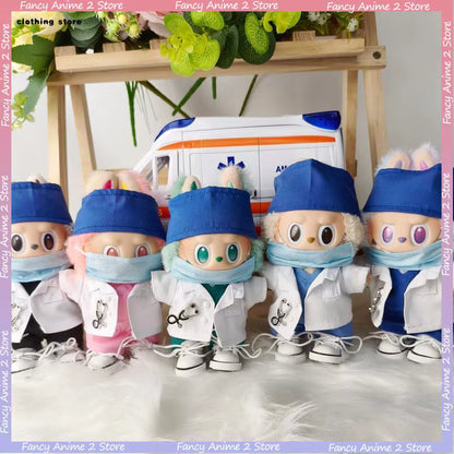 Labubu Healing Heroes – White Coat & Scrubs Hero Set