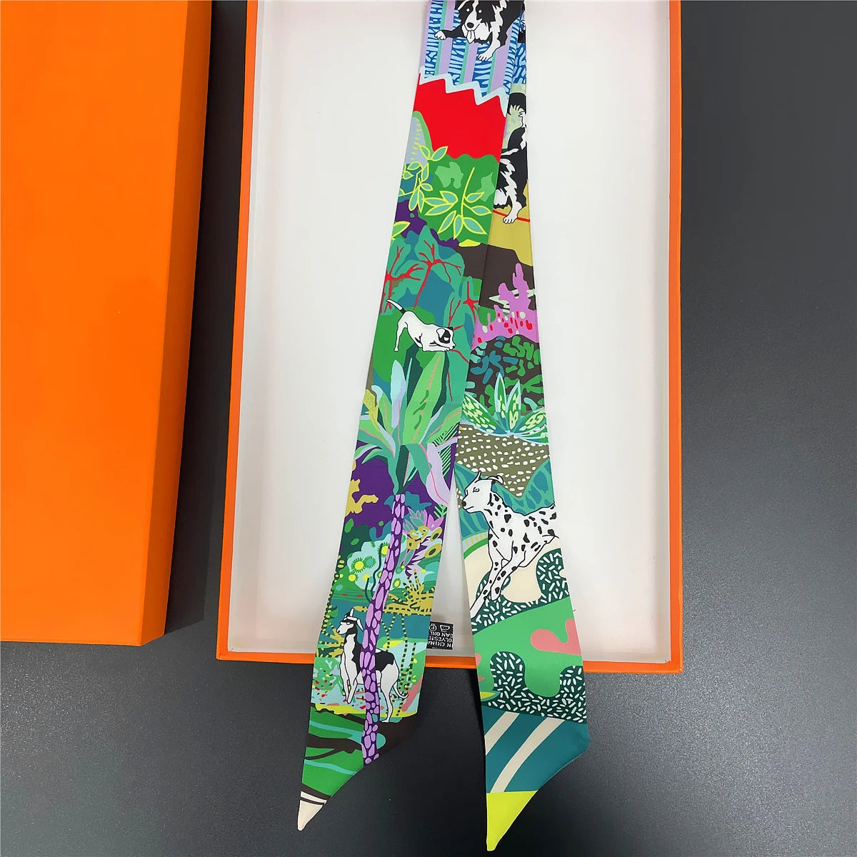 Premium Silk Twilly Ribbon for Hair, Handbags, and Accessories