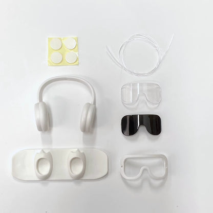 Labubu Doll Ski Set – Gear Up with Goggles, Earphones & Ski Board