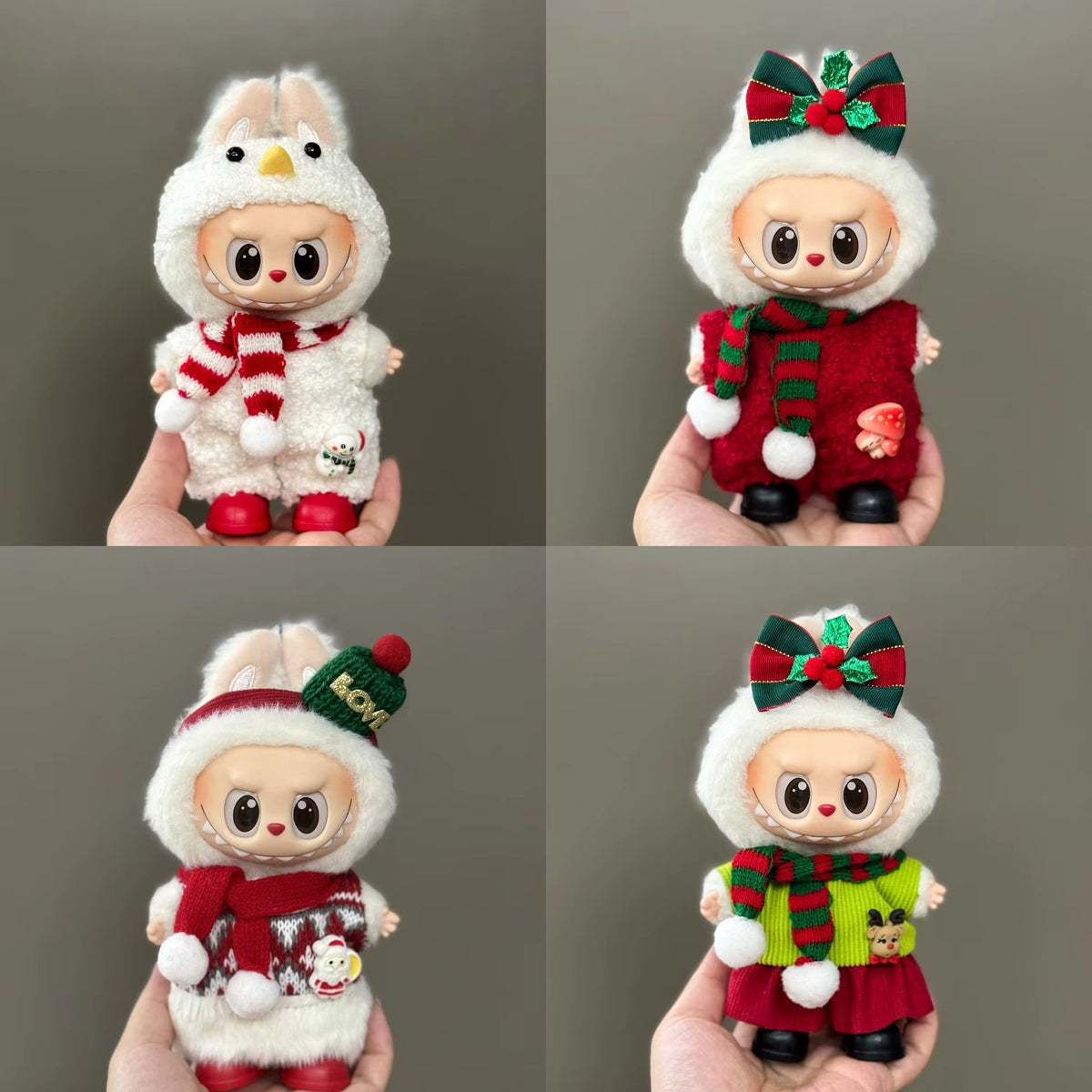 Holiday Cheer Labubu Outfit