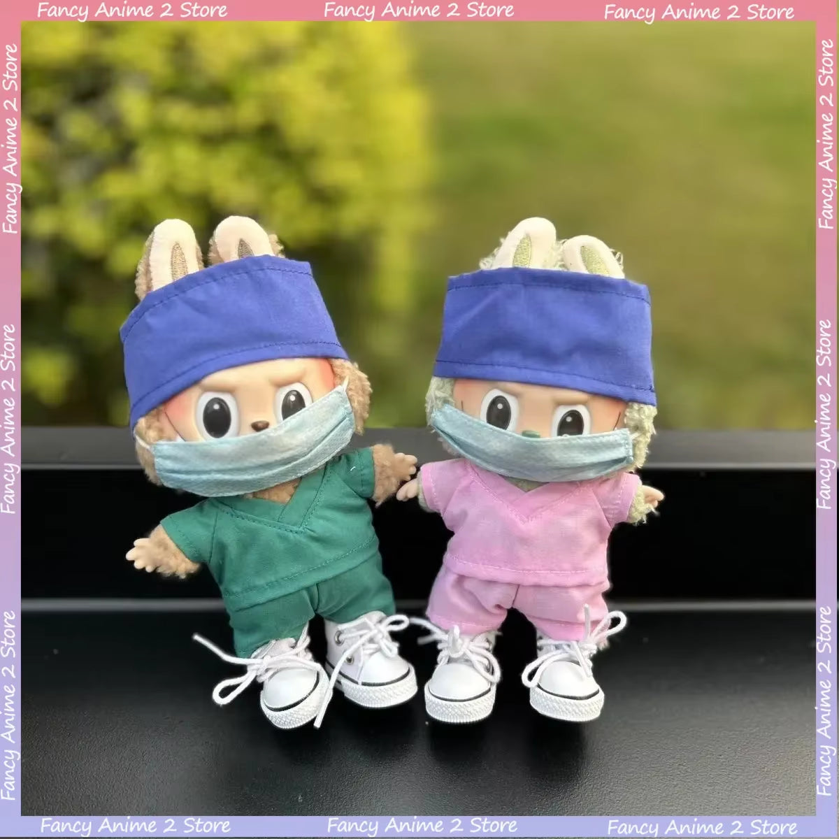 Labubu Healing Heroes – White Coat & Scrubs Hero Set