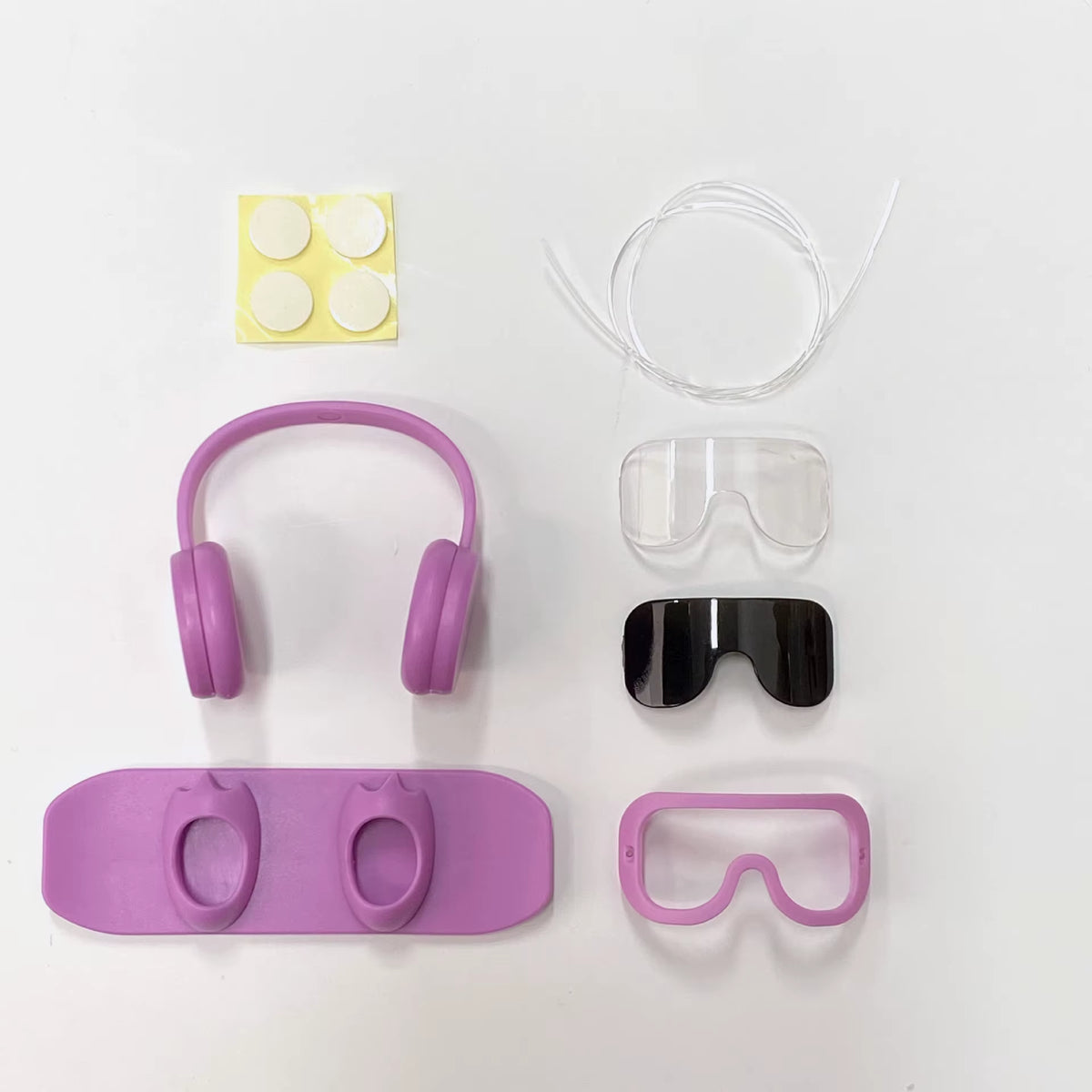Labubu Doll Ski Set – Gear Up with Goggles, Earphones & Ski Board