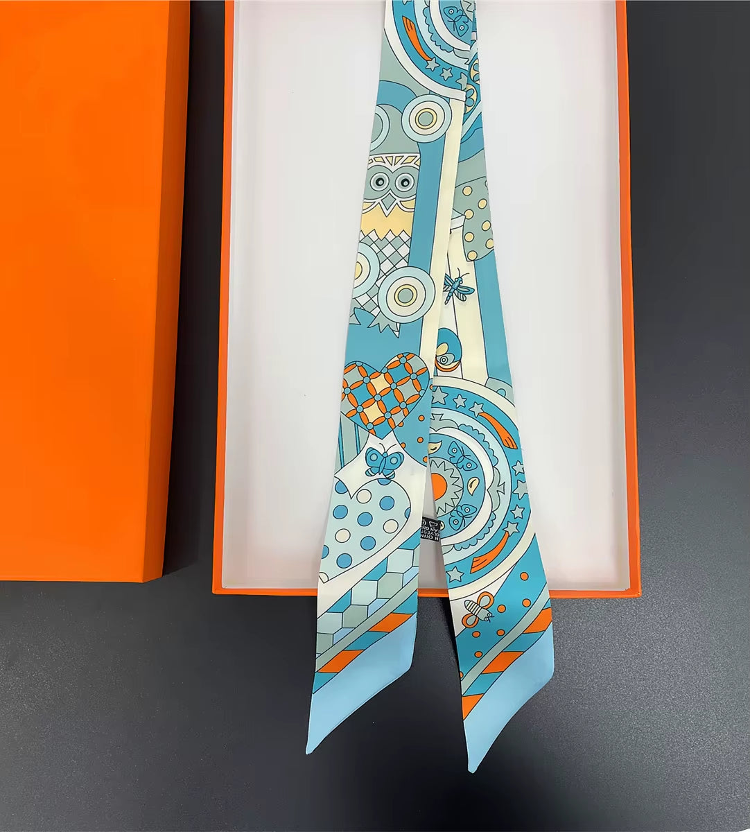 Premium Silk Twilly Ribbon for Hair, Handbags, and Accessories